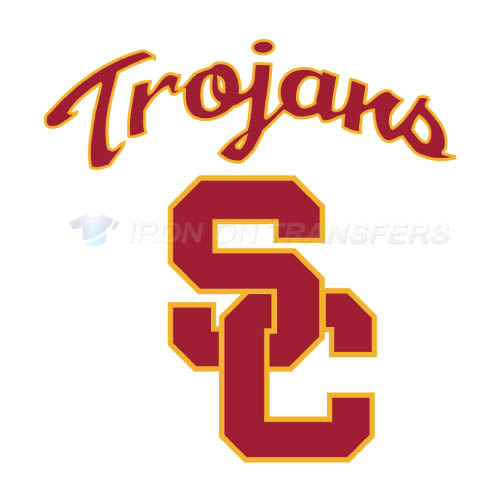 Southern California Trojans Iron-on Stickers (Heat Transfers)NO.6259